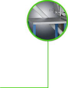 PLATAFORMA GIRATORIA DE ACERO INOXIDABLE